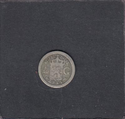 Beschrijving: 1/10 Gulden  